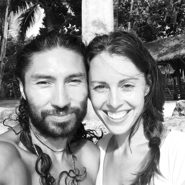 Amber Sawyer and Daniel Sonic Rojas Satsanga Singapore