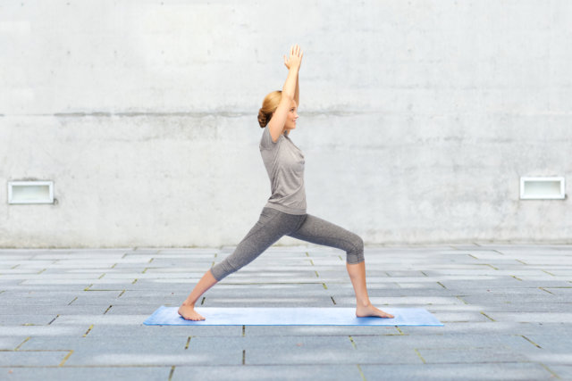 Hatha Yoga Warrior Pose for Beginners
