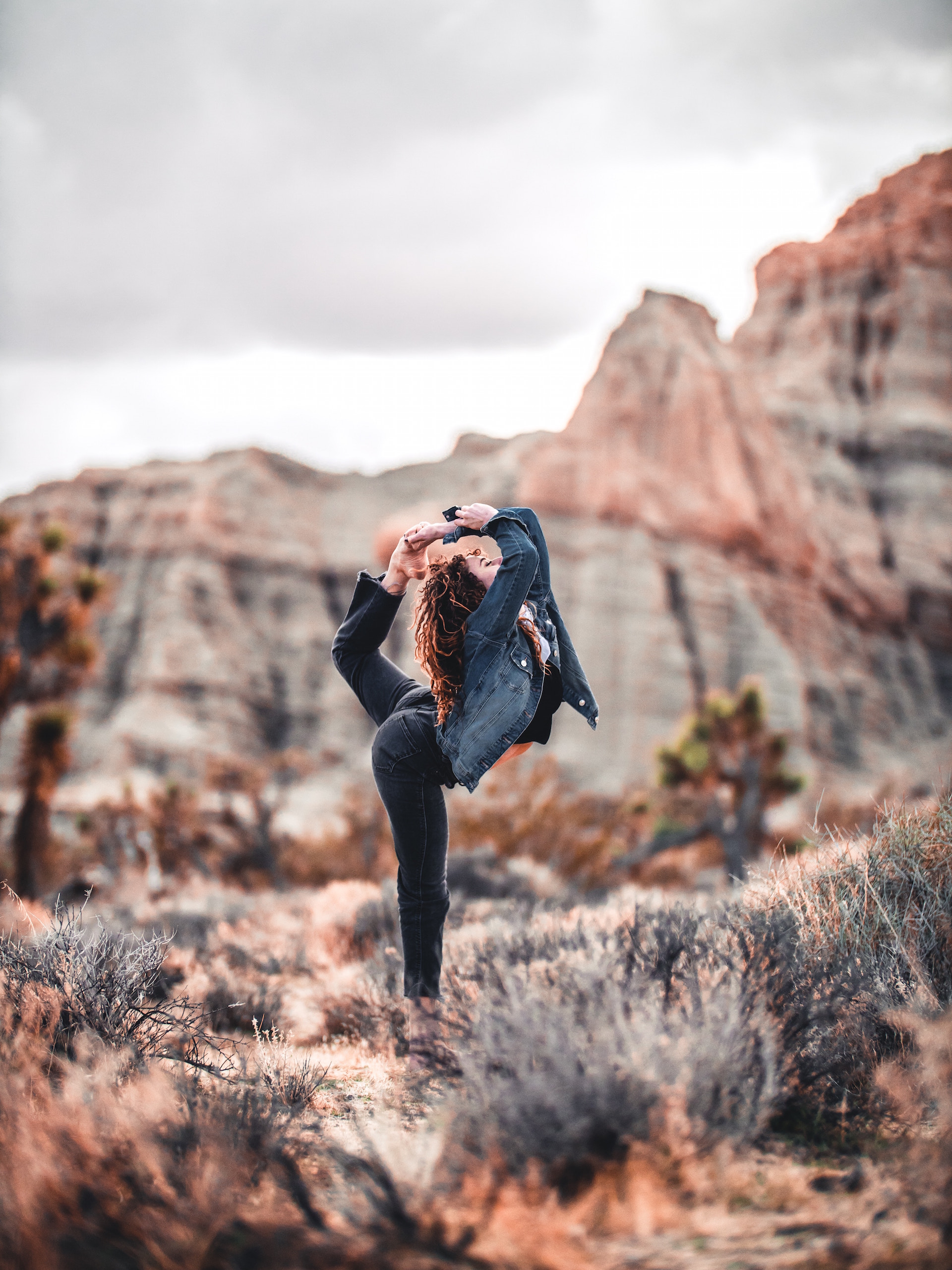 Yoga in the canyon