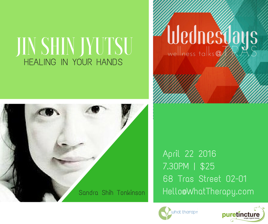 Sandra Shih on Jin Shin Jyutsu Health and Wellness Talk Singapore 2016