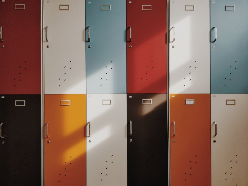 defusing back-to-school stress at the lockers photo by moren hsu