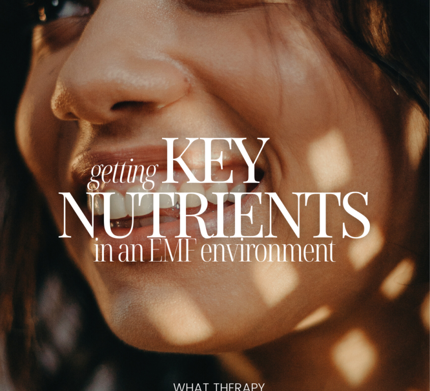 Getting Key Nutrients in an EMF environment